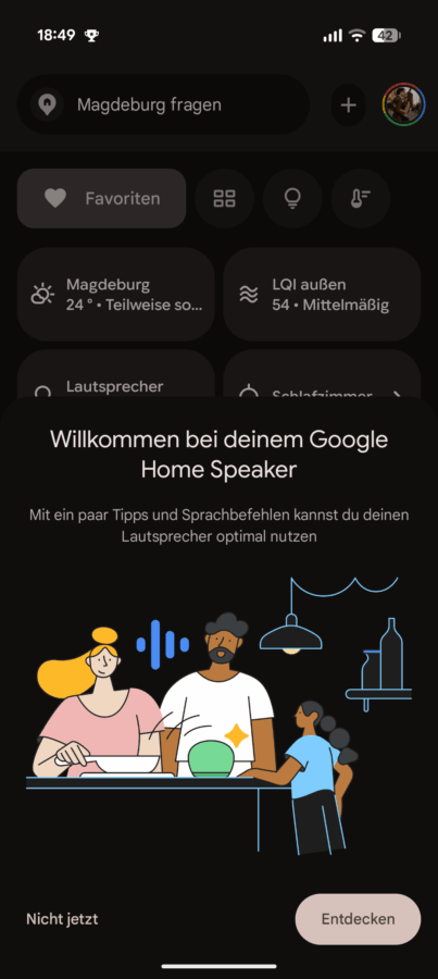 Google Home Speaker Screenshot VIII Google Home Speaker Screenshot VIII