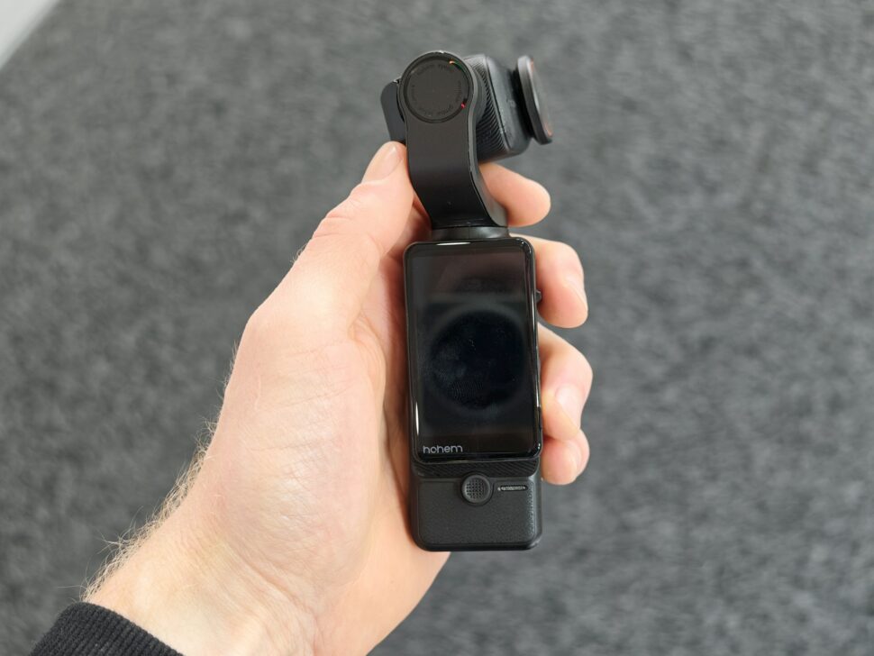 hohem eyepic griff Griff der Hohem Eyepic mit ausgeschaltetem Touchscreen