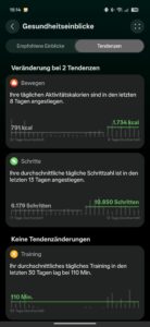 Huawei Watch D3 Test Screenshot App Gesundheitseinblicke Tendenzen Huawei Watch D3 Test Screenshot App Gesundheitseinblicke Tendenzen