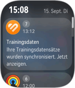 Huawei Watch D3 Test Screenshot Uhr Benachrichtigungen Huawei Watch D3 Test Screenshot Uhr Benachrichtigungen