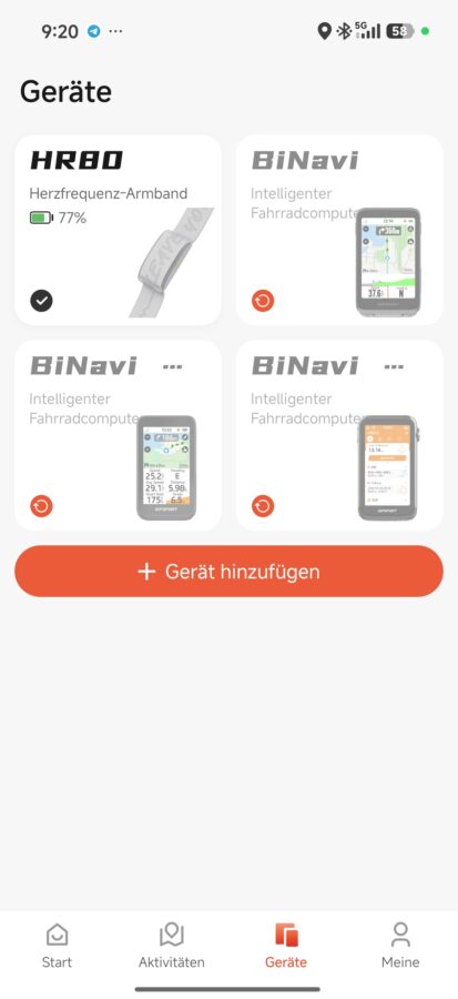 iGPSport HR80 Test App 1 iGPSport HR80 Test App 1