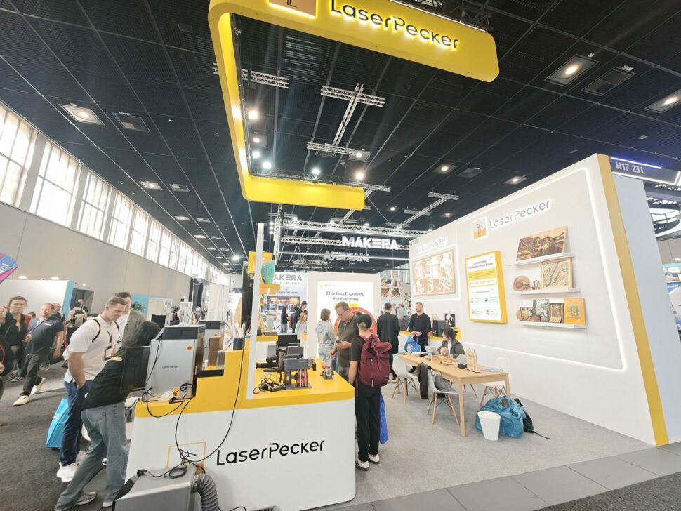 laserpecker ifa 2026 messestand Der Messestand von LaserPecker in Halle 17 auf der IFA 2026