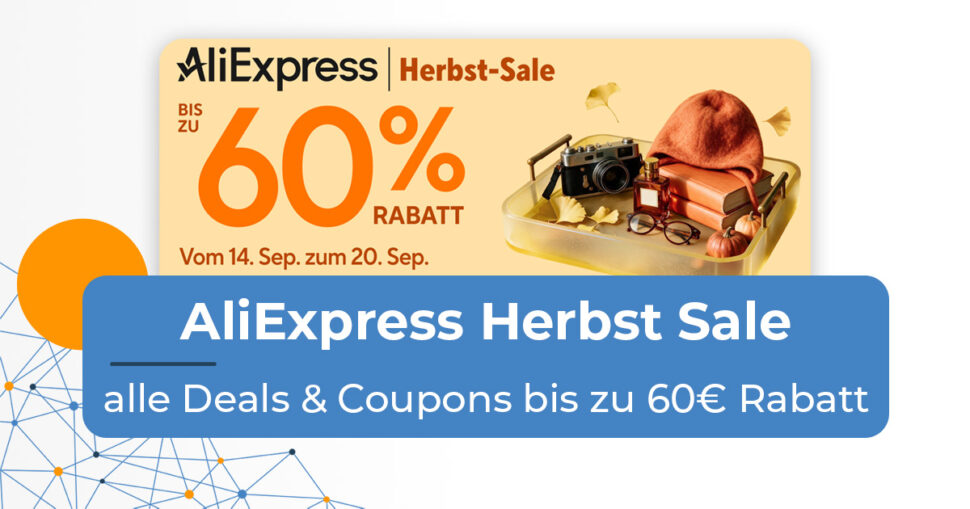 AliExpress herbst sale september 26 hero AliExpress herbst sale september 26 hero