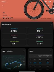 Samsung Galaxy Watch Ultra 2 Test Screenshot GPS 2 Samsung Galaxy Watch Ultra 2 Test Screenshot GPS 2
