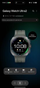 Samsung Galaxy Watch Ultra 2 Test Screenshot Galaxy Wear App 2 Samsung Galaxy Watch Ultra 2 Test Screenshot Galaxy Wear App 2