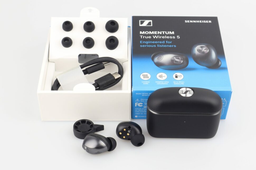 Sennheiser Momentum True Wireless 5 Test Lieferumfang Sennheiser Momentum True Wireless 5 Test Lieferumfang