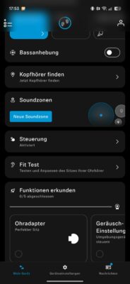Sennheiser Momentum True Wireless 5 Test Screenshot 11 Soundzonen Fit Test Sennheiser Momentum True Wireless 5 Test Screenshot 11 Soundzonen Fit Test