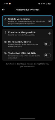 Sennheiser Momentum True Wireless 5 Test Screenshot 13 Audiomodus Sennheiser Momentum True Wireless 5 Test Screenshot 13 Audiomodus