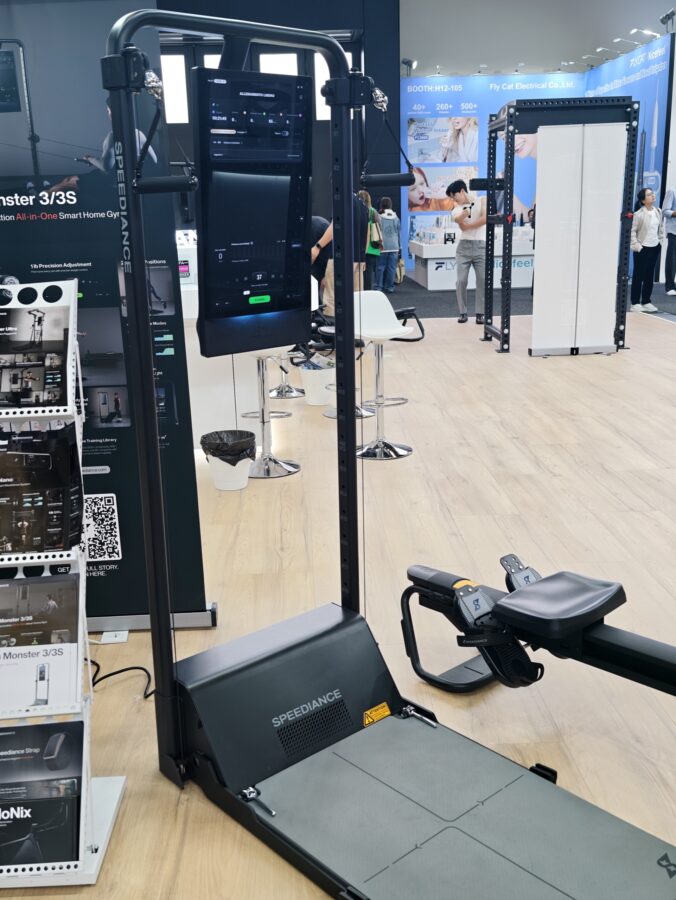 speediance gym monster 3 gesamtansicht messestand speediance gym monster 3 gesamtansicht messestand