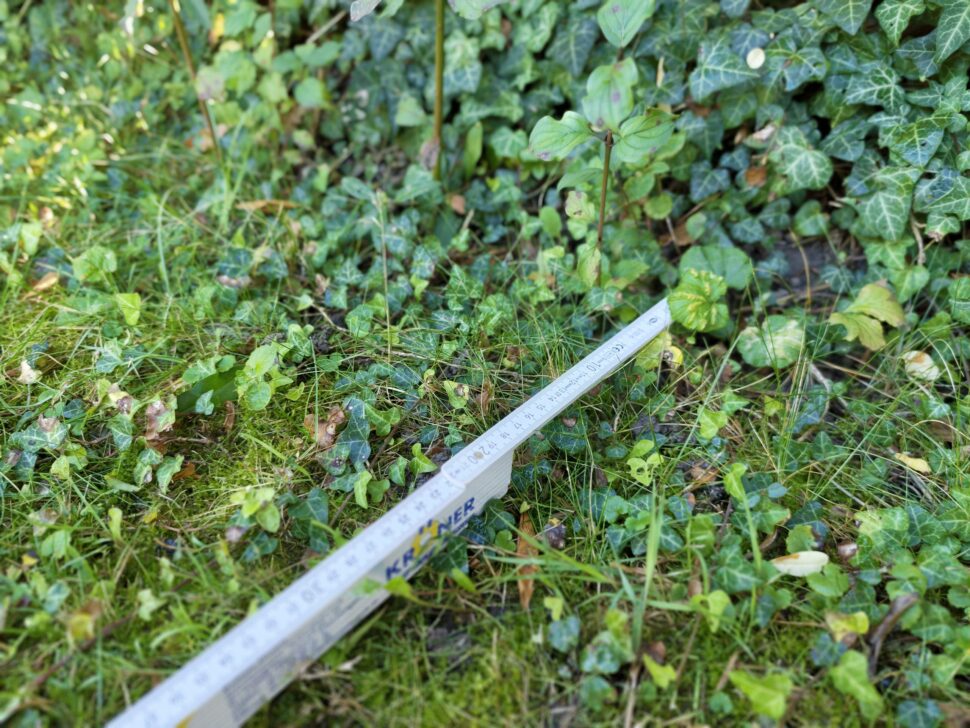 TerraMow Mini 500 Reststreifen Hecke TerraMow Mini 500: Reststreifen Hecke
