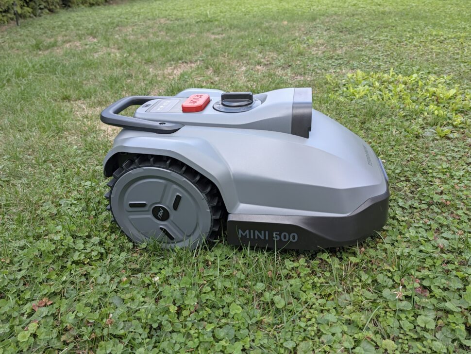 TerraMow Mini 500 Seitenansicht TerraMow Mini 500: Seitenansicht