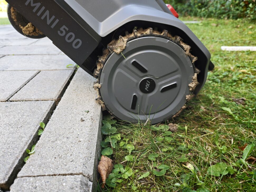 TerraMow Mini 500 Terrassenkante Rad TerraMow Mini 500: Terrassenkante Rad