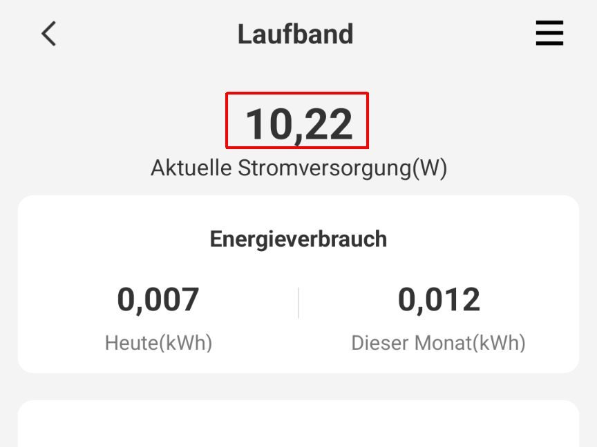 UREVO CyberMega 23 UREVO CyberMega Leistungsaufnahme bei 1km/h