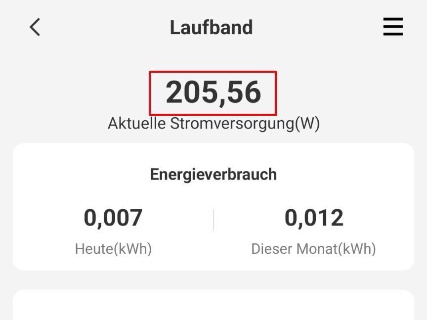 UREVO CyberMega 26 UREVO CyberMega Leistungsaufnahme bei 9km/h