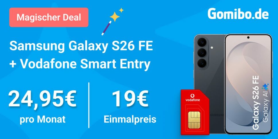 Samsung Galaxy S26 FE Gomibo Vodafone Tarif Deal Sep 2026 2 Samsung Galaxy S26 FE Gomibo Vodafone Tarif Deal Sep 2026 2