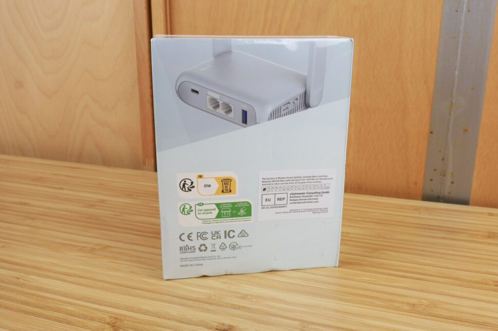 GLiNet Beryl AX Verpackung Rueckseite GLiNet Beryl AX Verpackung Rueckseite
