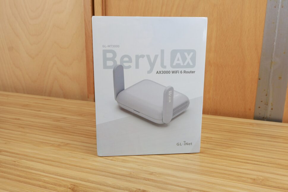 GLiNet Beryl AX Verpackung Vorderseite GLiNet Beryl AX Verpackung Vorderseite