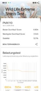 Oppo Find X10 Pro Max 3DMark Wild Life Extreme Stress Test Oppo Find X10 Pro Max 3DMark Wild Life Extreme Stress Test