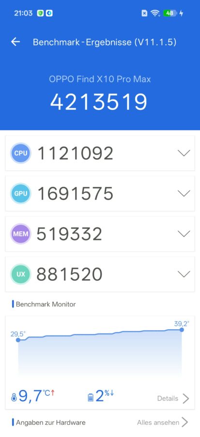 Oppo Find X10 Pro Max Antutu Benchmark 11 Oppo Find X10 Pro Max Antutu Benchmark 11
