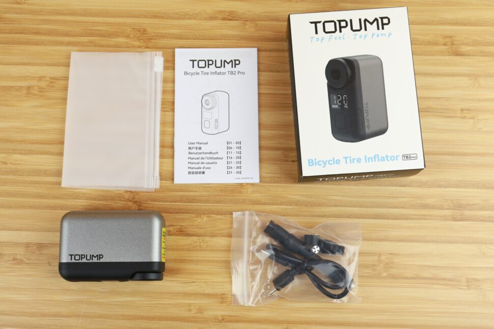 TOPUMP TB2 Pro Lieferumfang TOPUMP TB2 Pro Lieferumfang