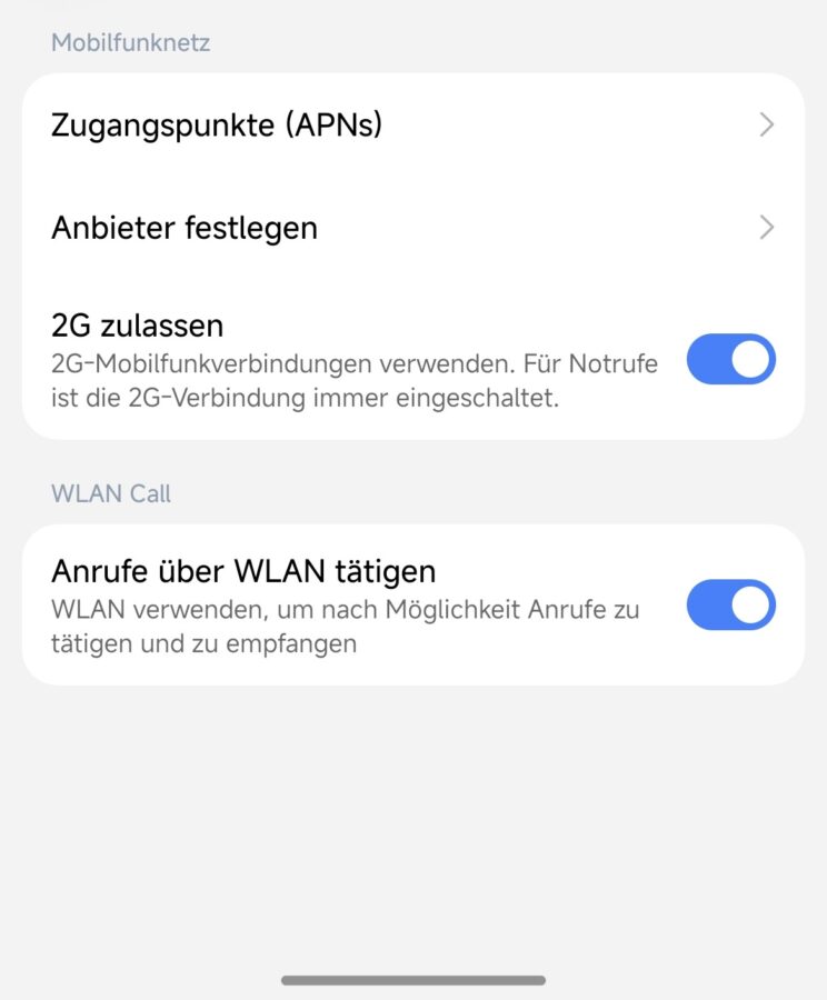 Xiaomi 18 Fold SIM Settings Xiaomi 18 Fold SIM Settings