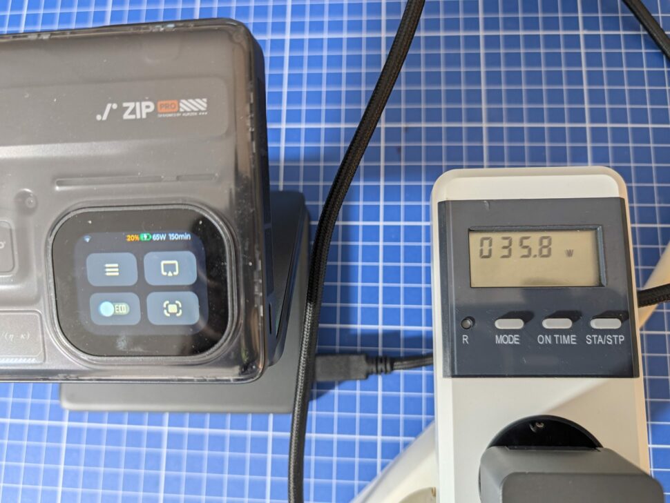 Aurzen ZIP PRO 48 Leistungsaufnahme des Aurzen ZIP PRO