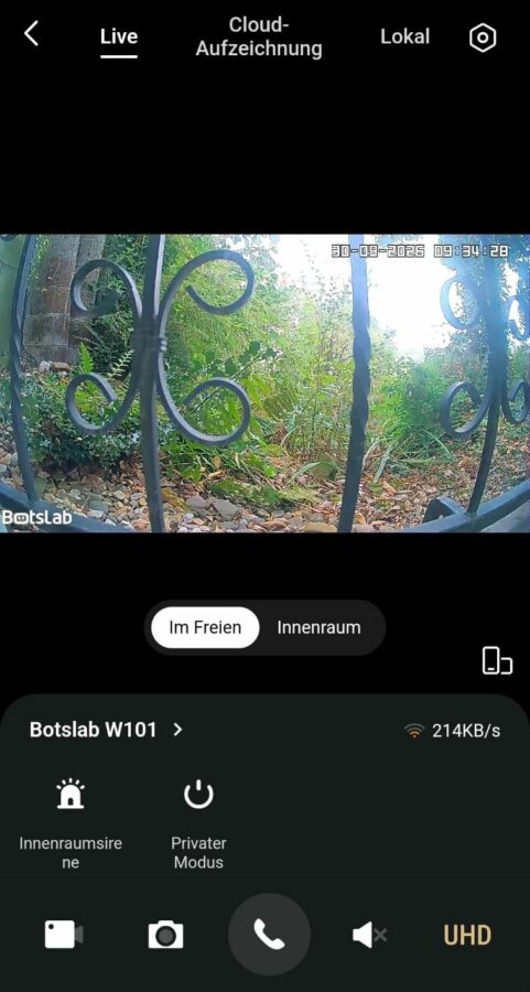 %name Botslab W101 Test