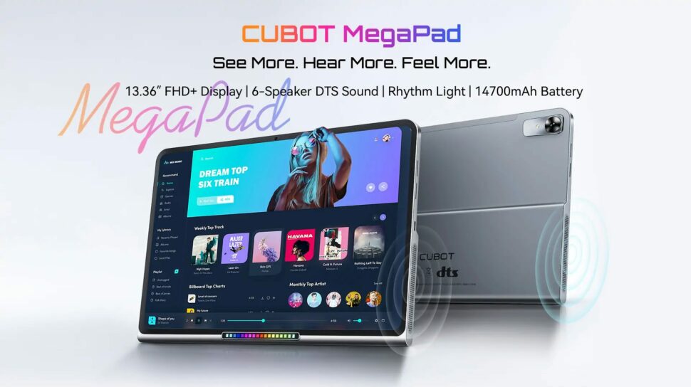 Cubot MegaPad Banner I Cubot MegaPad Banner I