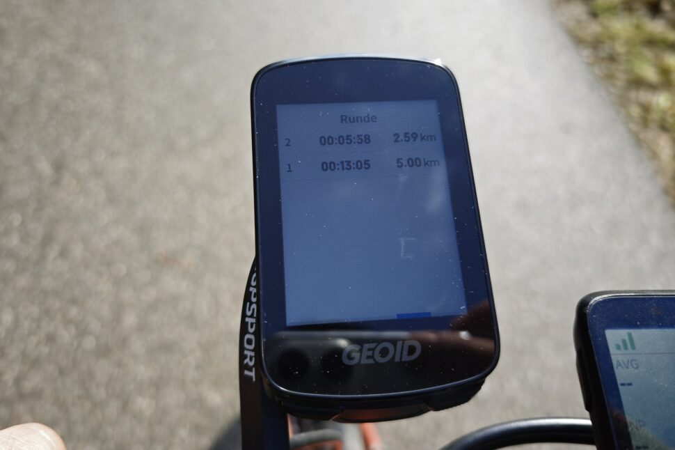 GEOID CC700 Rundenanzeige GEOID CC700 Rundenanzeige