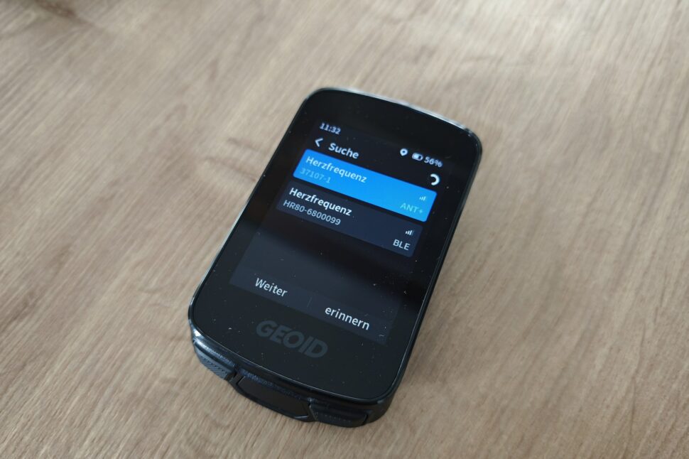 GEOID CC700 Sensorsuche HR80 ANT Bluetooth GEOID CC700 Sensorsuche HR80 ANT Bluetooth