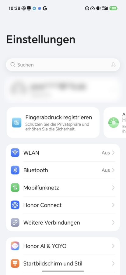 honor magic 9 pro max magicos11 settings Honor Magic 9 Pro Max MagicOS 11 Settings