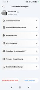 Hoymiles HF 800 WB App 1 Hoymiles HF 800 WB App 1