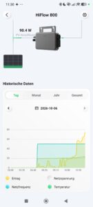 Hoymiles HF 800 WB App 4 Hoymiles HF 800 WB App 4