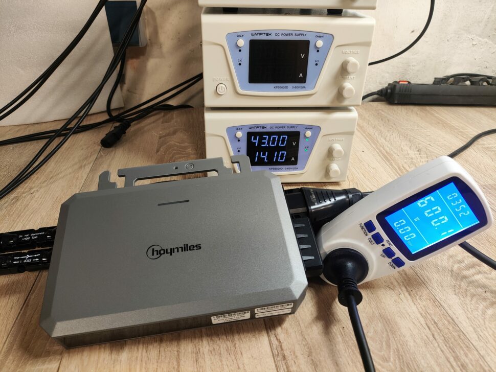 Hoymiles HF 800 WB Testbetrieb 1 Hoymiles HF 800 WB Testbetrieb 1