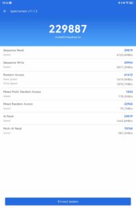 HUAWEI MatePad Air Test Screenshot Benchmark 8 HUAWEI MatePad Air Test Screenshot Benchmark 8