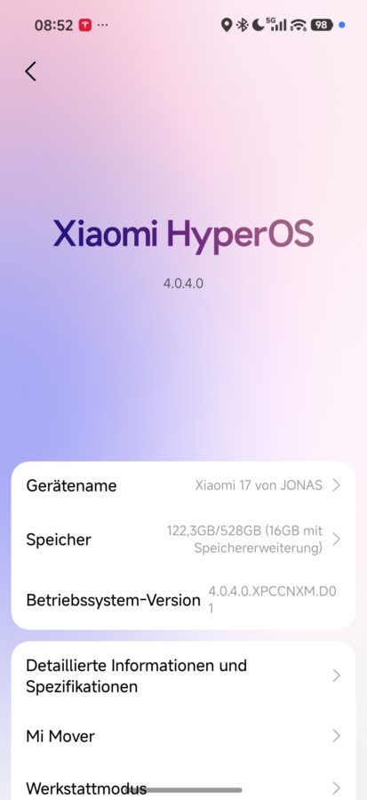 HyperOS 4 Xiaomi 17 Version HyperOS 4 Xiaomi 17 Version