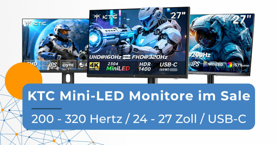 KTC Monitore Sale Oktober 2026 Beitragsbild KTC Monitore Sale Oktober 2026 Beitragsbild
