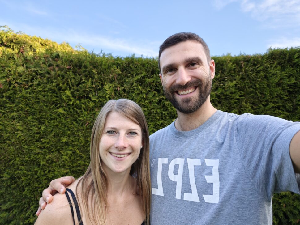 Xiaomi 18 Pro Max, Selfie mit Hauptkamera (Rückdisplay)