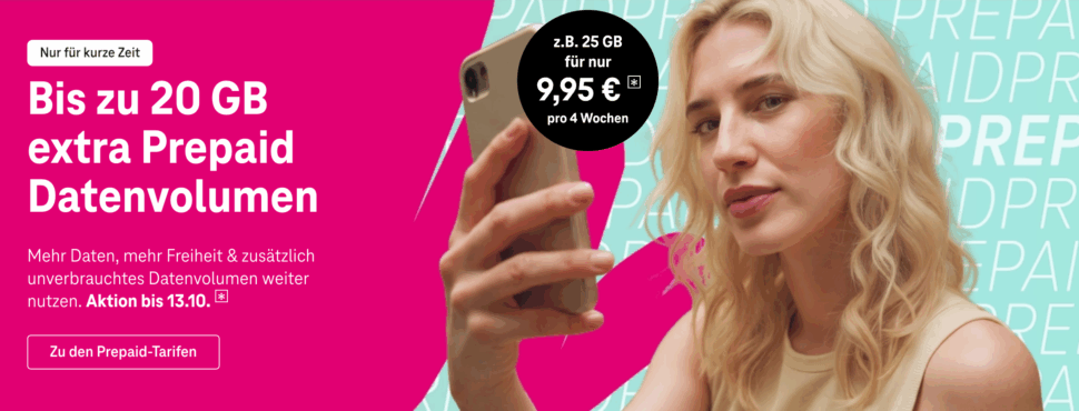 Prepaid Tarife mit 5G ohne Vertragsbindung Telekom Prepaid Tarife mit 5G ohne Vertragsbindung Telekom