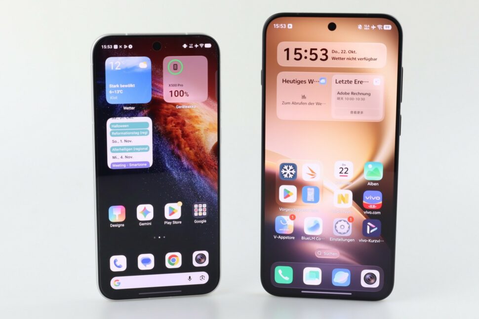 Vivo X500 Pro und X500 Pro Max Test Vorderseiten 3 Vivo X500 Pro und X500 Pro Max Test Vorderseiten 3