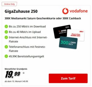 Vodafone DSL 250 1 MediaMarkt Tarifwelt Okt 26 Vodafone DSL 250 1 MediaMarkt Tarifwelt Okt 26