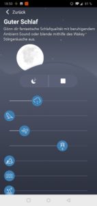 Anker Soundcore Wakey Testbericht Screenshots Soundcore App 4