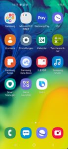 Samsung Galaxy A60 Testbericht Screenshot 2